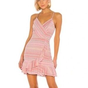 Parker Jay Sleeveless Fitted Ruffled Mini Dress